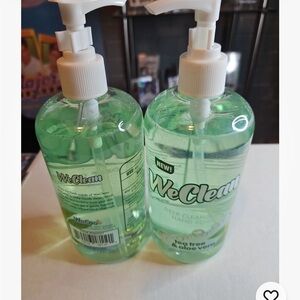 NEW 2-PACKS WeClean Tea Tree&Aloe Vera Deep Cleaning Hand Soap 16.9fl oz